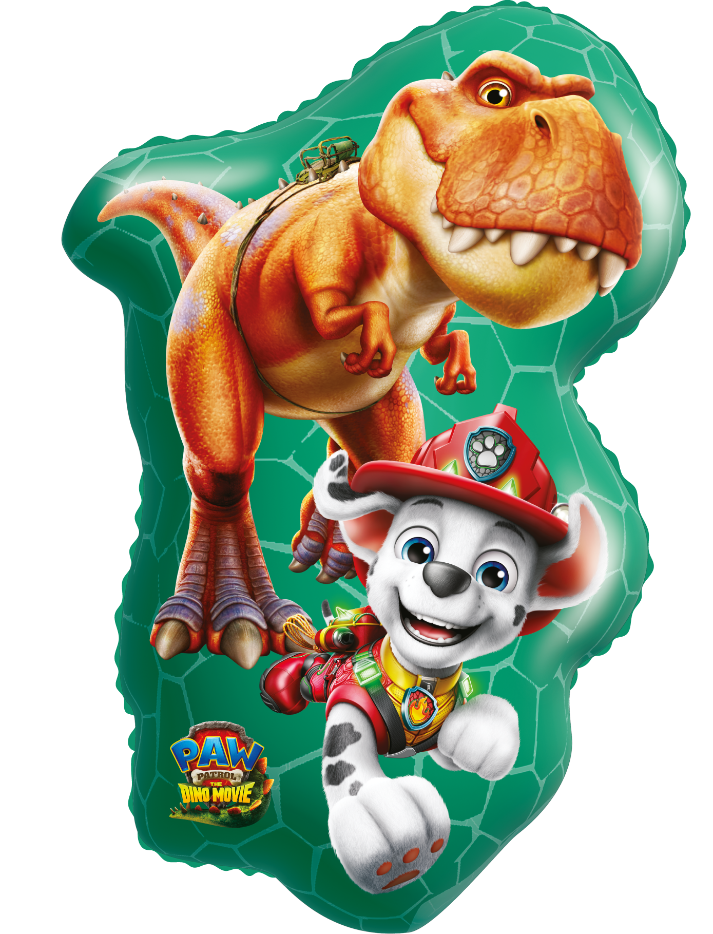Folieballon, Paw Patrol Dino Movie, 46×80 cm
