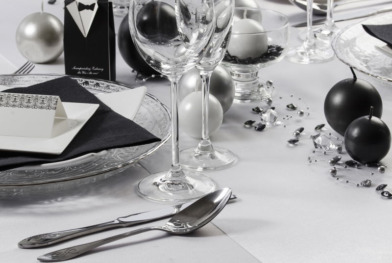 Bordslöpare, satin, vit, 9 m