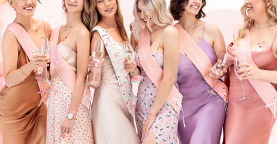 Sash, Bride to Be, blomstret