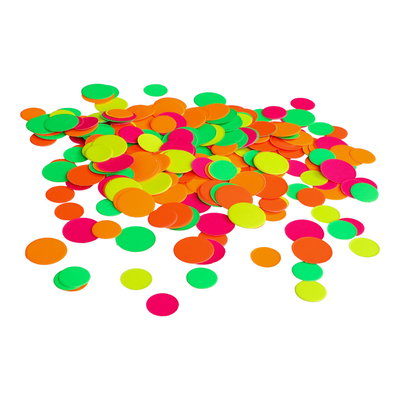Konfetti, farvemix, neon, 15 g