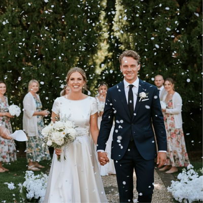 Bröllopskonfetti, Biologiskt nedbrytbar