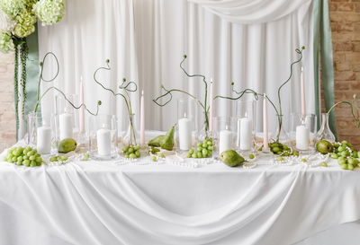 Cylindre à bougie en verre, Ø13 x 17 cm, 1 pièce