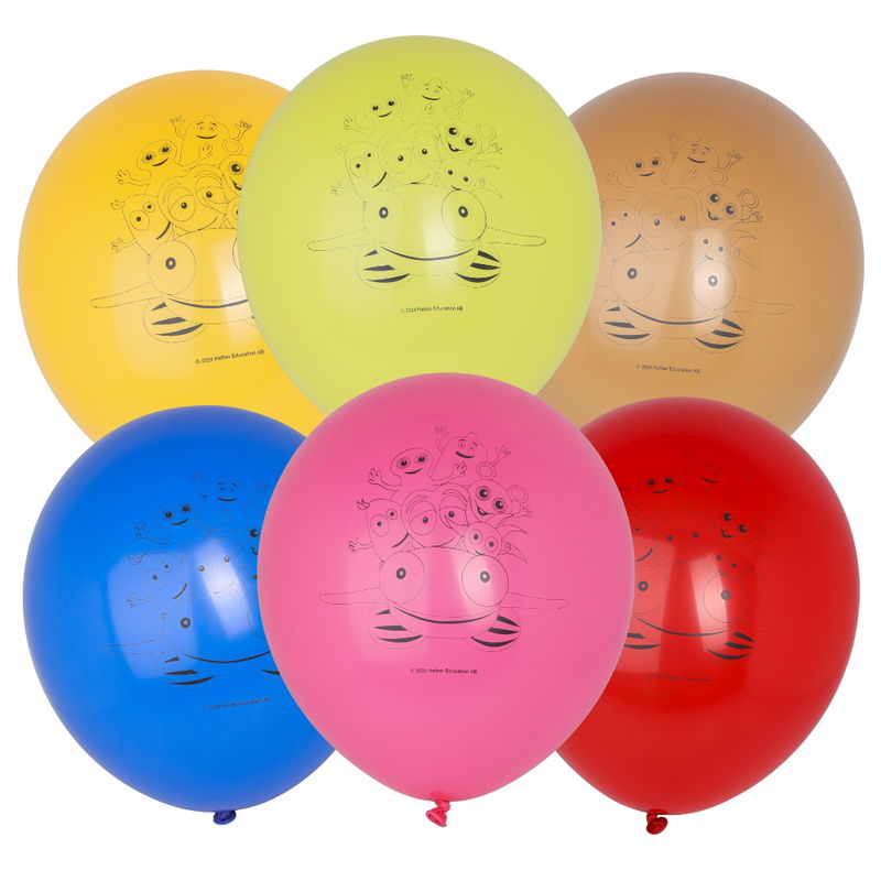Babblarna balloner farverig