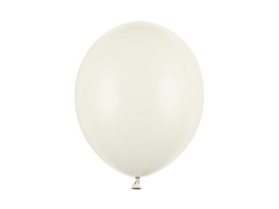 Ballons, blanc crème, lot de 10