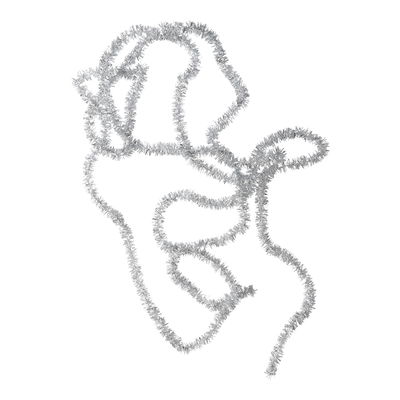 Guirlande argentée 5 m