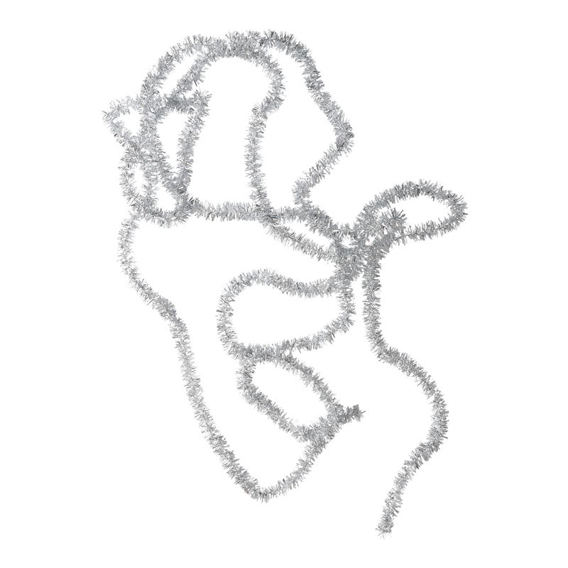 Guirlande argentée 5 m