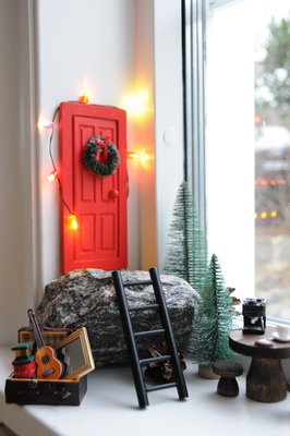 Matkalaukku, miniatyyri, avattava, 5,8 x 3 x 3,1 cm