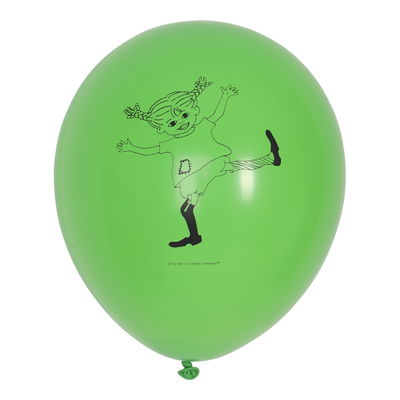 Ballong Pippi Långstrump, färgmix, 8-pack