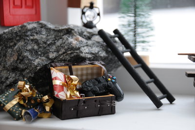 Peliohjain, miniatyyri, 3,5 cm