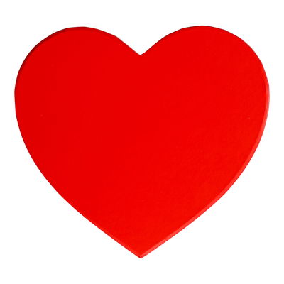Gaveæske hjerte rød
