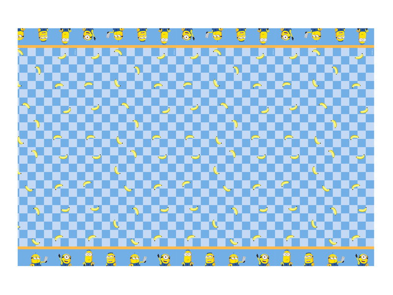 Borddug, Minions, 180x120 cm