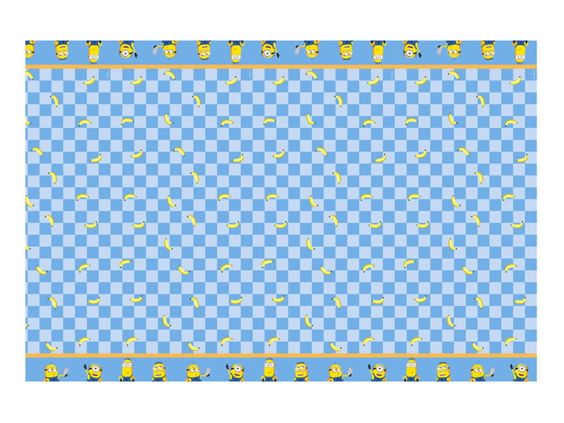 Borddug, Minions, 180x120 cm