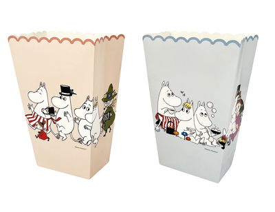 Popcornbägare, Mumin, 8-pack