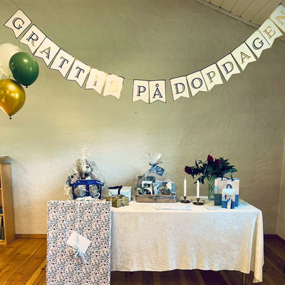 Flagvimpel, Dåb