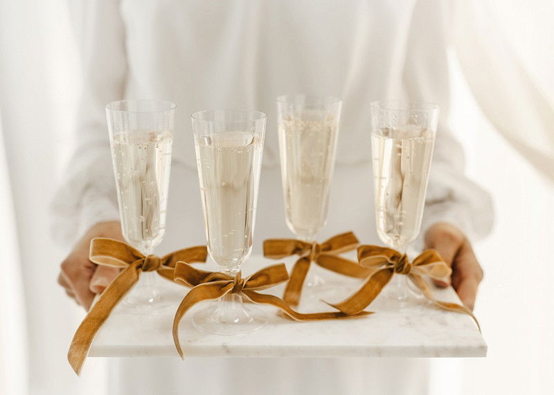 Champagneglas i plast, 150 ml, 8-pak