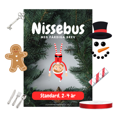 Nissebus, brev & tillbehör – Standard
