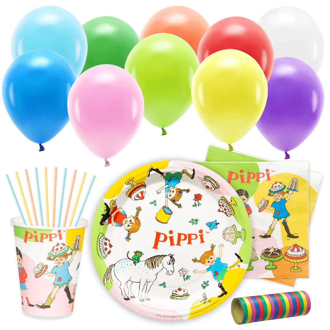 Pippi Langstrømpe, festpakke