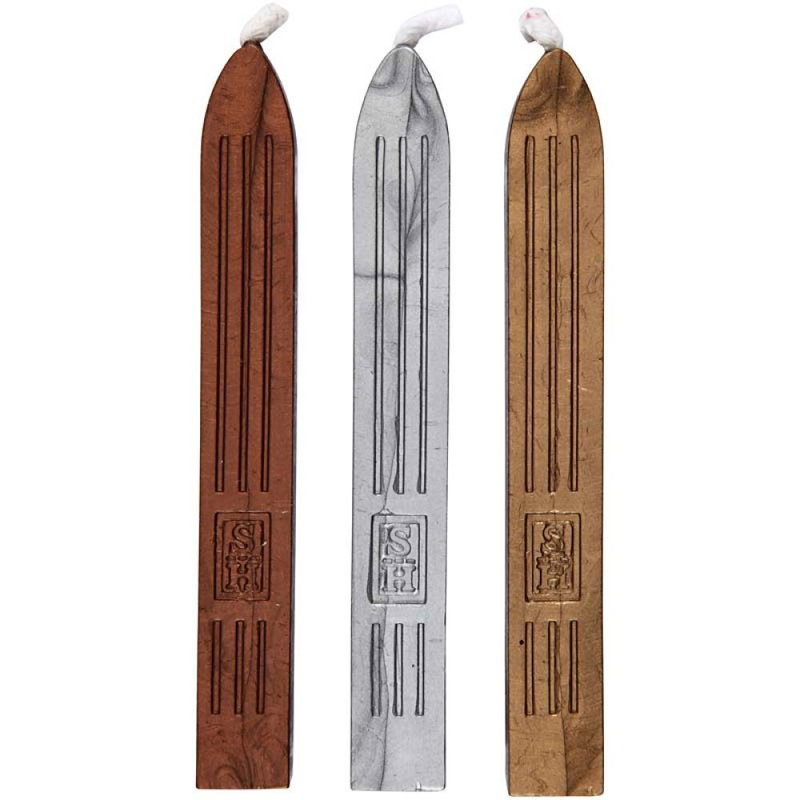 Lakkapuikko, värimix, 3-pack