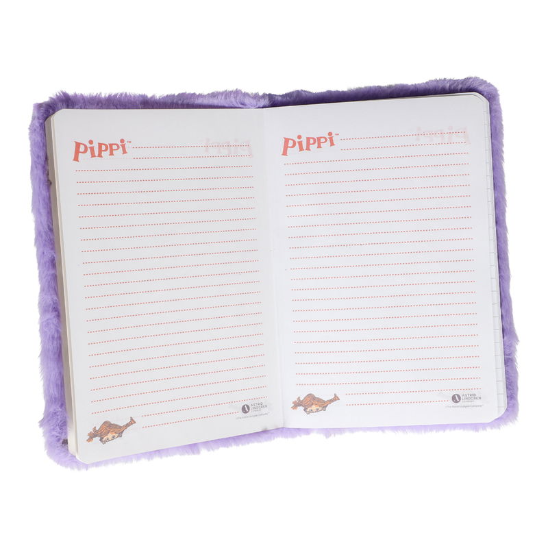 Anteckningsbok, Pippi Långstrump, fluffig
