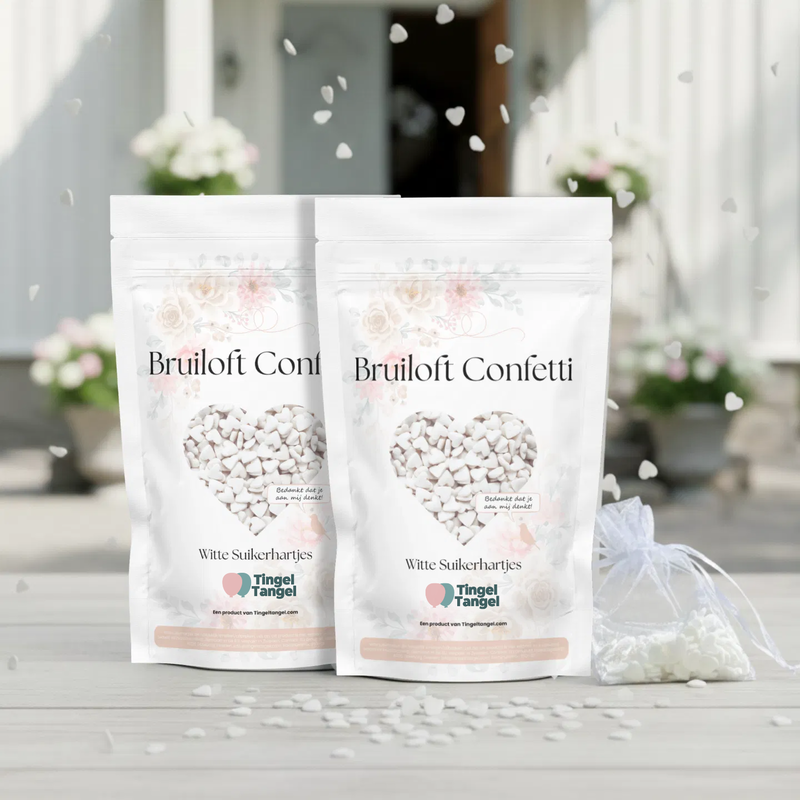 Bruiloft Confetti 50 gasten