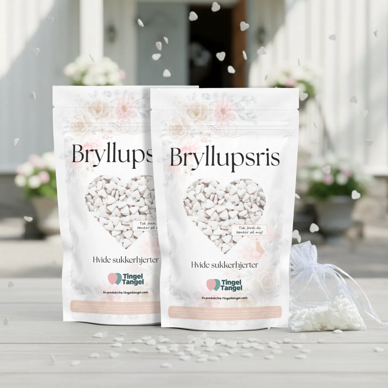 Bröllopsris hjerter