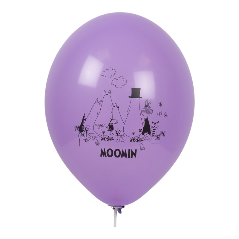 Ballons, Moomin, 30 cm, 6 pièces