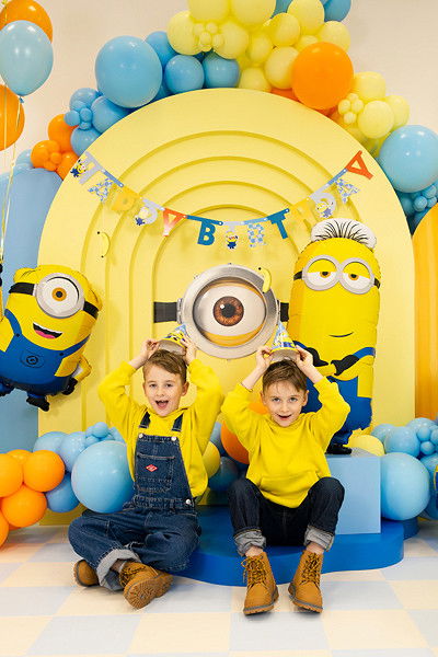 Banner, Happy Birthday, Minions