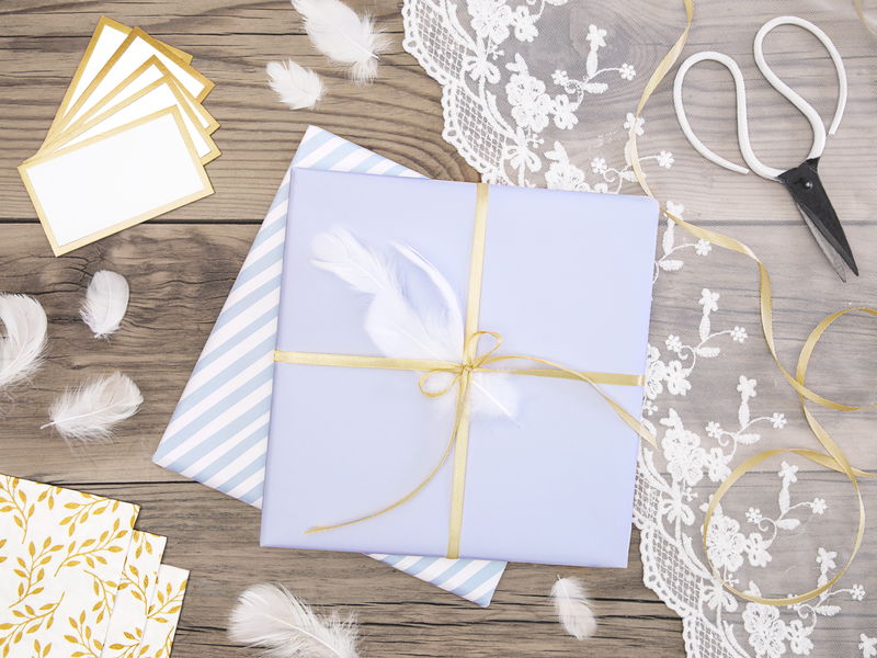 Marque-places, cadre, or, 10 pcs