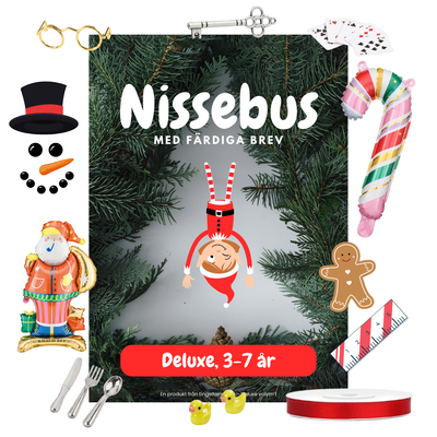 Nissebus, brev & tillbehör – Deluxe