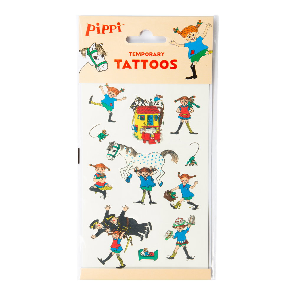 Kertakäyttöinen tatuointi, Peppi Pitkätossu