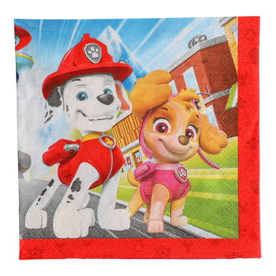 Servietter, Paw Patrol, 20-pak