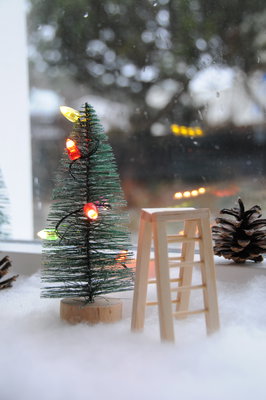 Mini LED-ljusslinga, flerfärgad, 50 cm