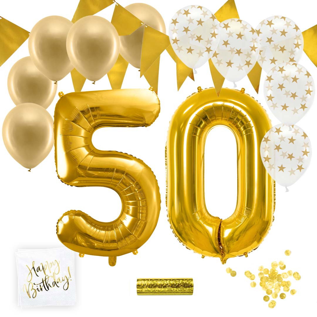 50 års festsæt, guld
