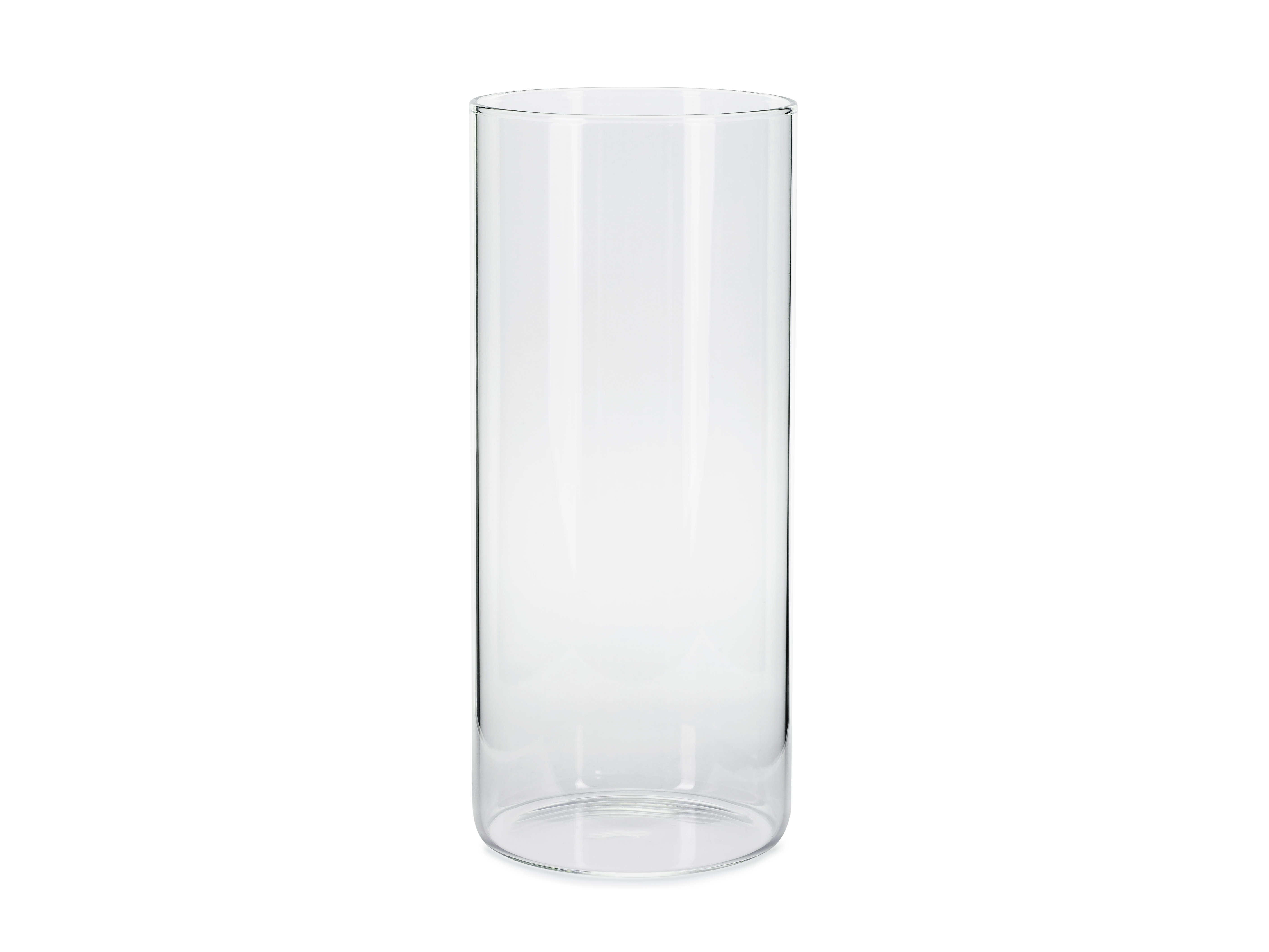 Ljuscylinder i glas, 10x23 cm