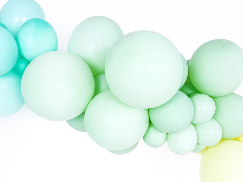 Luftballons, pistaziengrün, 10er-Set