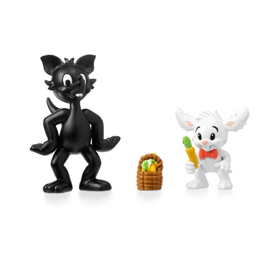 Lille Skutt & Ulven figurset