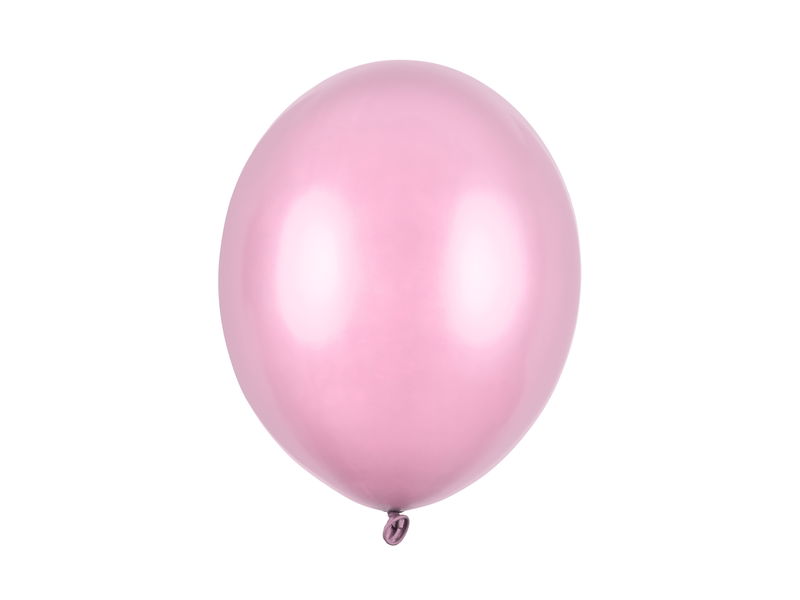 Rosa Metallic-Luftballons 10er-Set