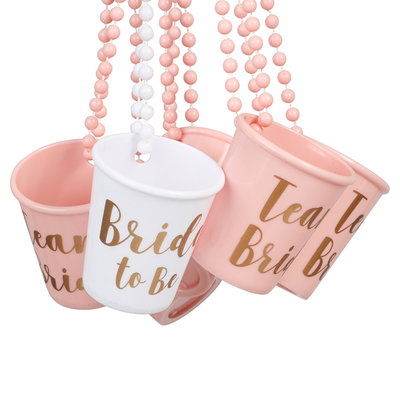 Halsband med shotglas, Bride to Be