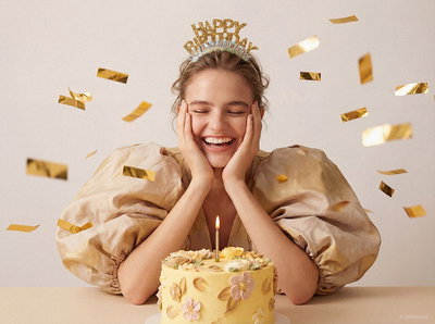 Hiuspanta, Happy Birthday, kulta