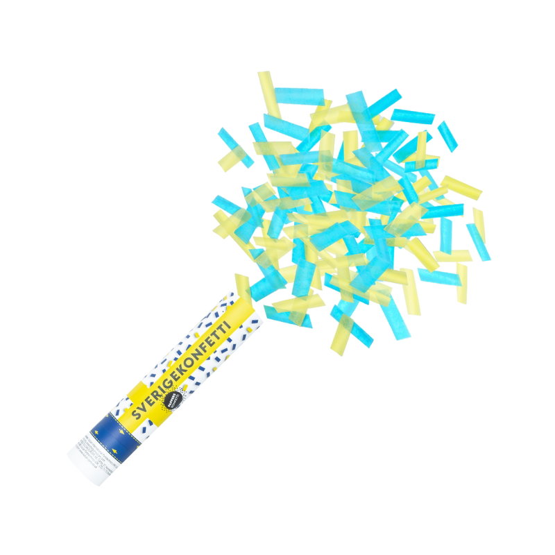 Konfettibomb, Sverige