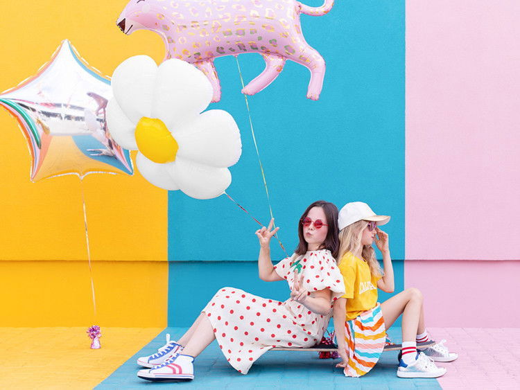 Heliumfylld Ballong, leopard