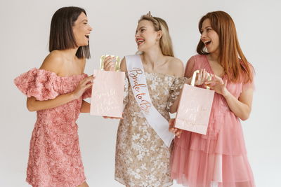 Sash, Bride to Be, hvid/rosaguld, 1-pak