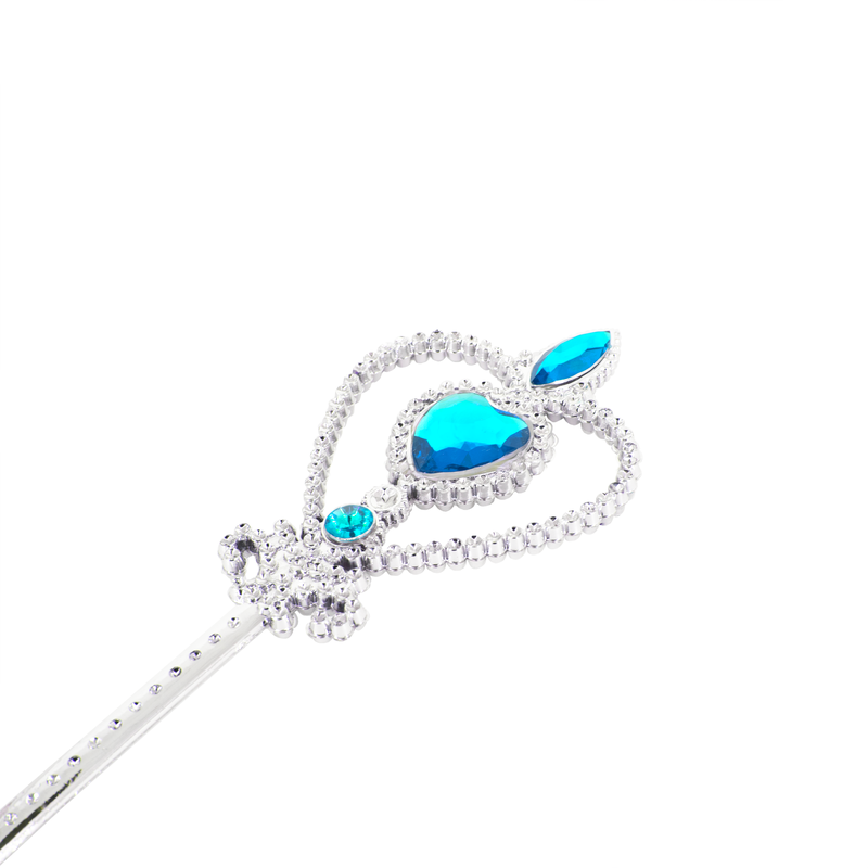 Prinsessaccessoarer, silver/blå, 9 delar