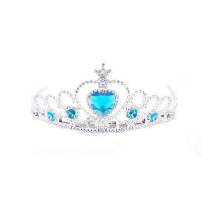 Prinsessaccessoarer, silver/blå, 9 delar