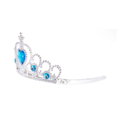 Prinsessaccessoarer, silver/blå, 9 delar