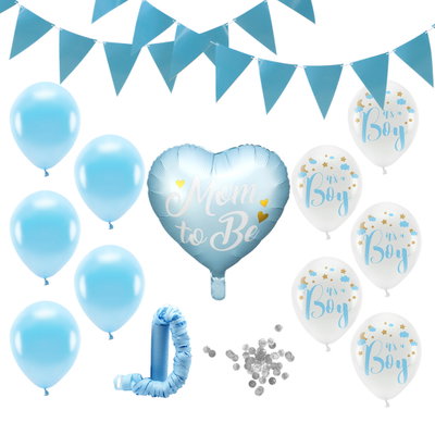 baby shower dekoration pojke