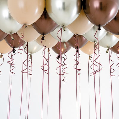 Sweet Chocolate ballongkit för tak med 30 latexballonger