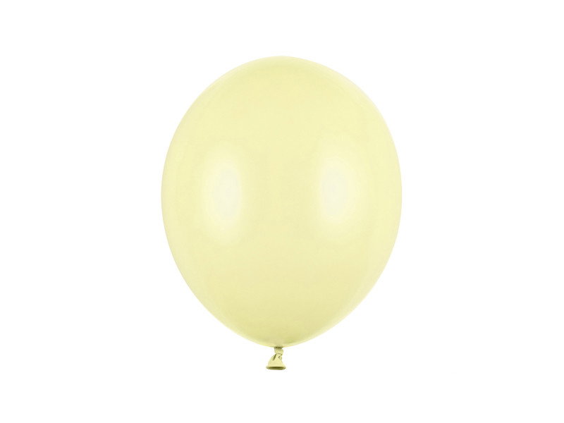 Ballong, ljusgul, 10-pack