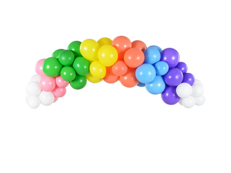 Ballonbue, regnbue