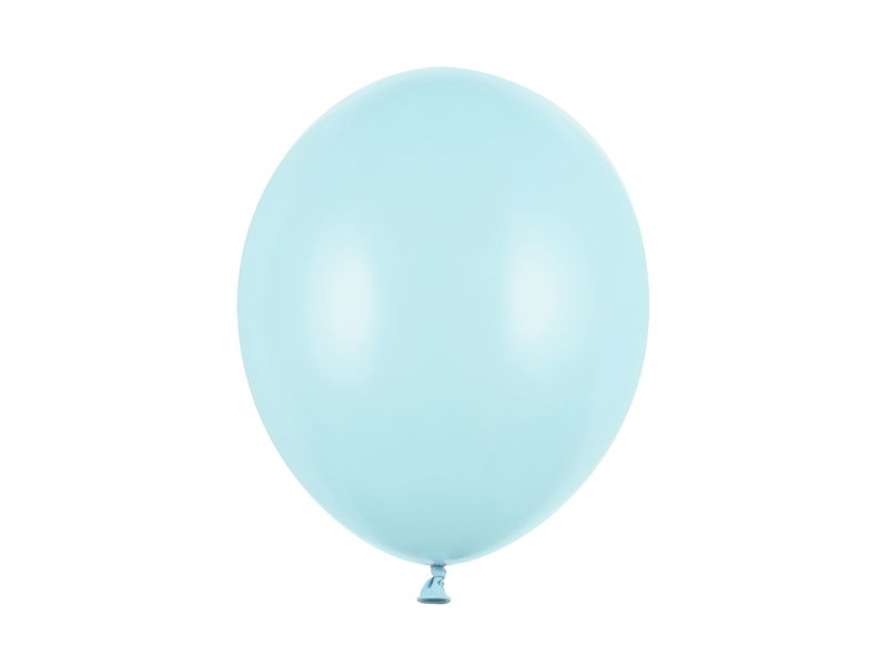 Hellblaue Luftballons 10er-Set